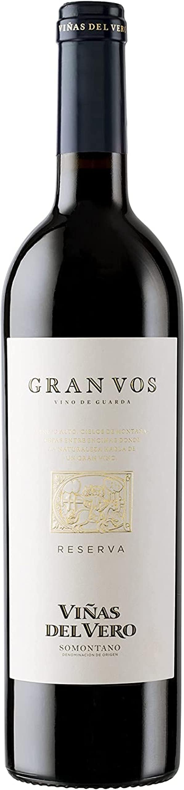 Viñas Del Vero Gran Vos Reserva Vino D.O. Somontano, 750ml (Paquete de 6)
