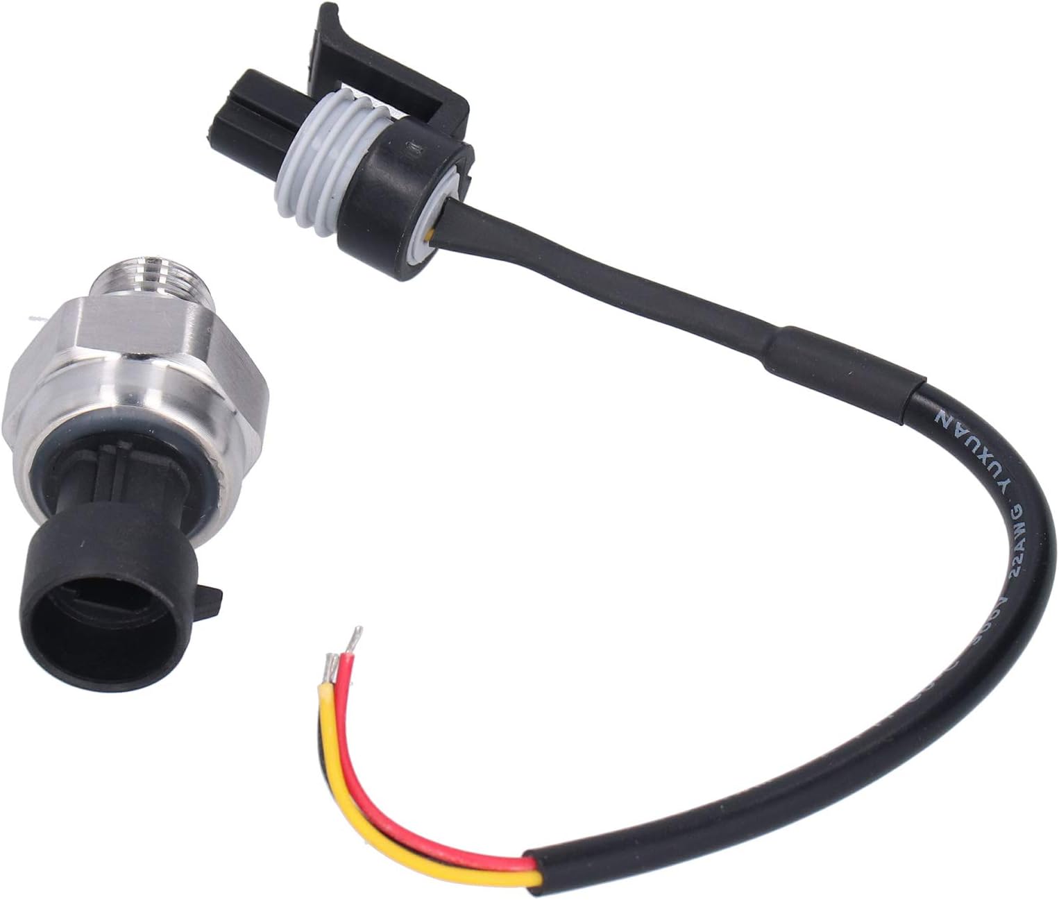 Pressure Sensor G1/4in Pressure Sensor Transmitter Transducer Air for Water Oil Pressure Sensing