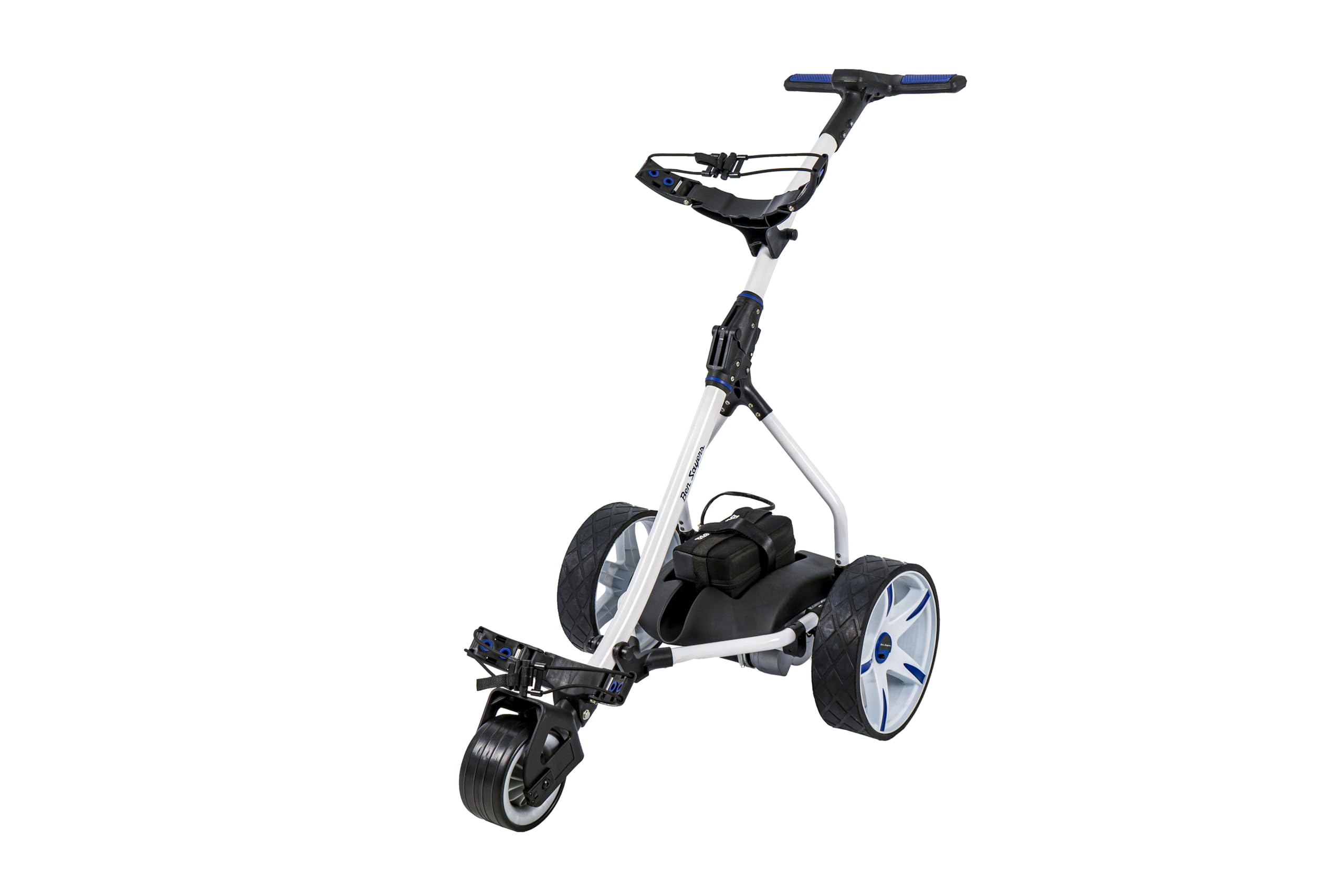 Ben Sayers Carrito de golf eléctrico | Carro de batería de litio de 18 agujeros | 9 velocidades, función de distancia automática | Más de £100 accesorios gratis