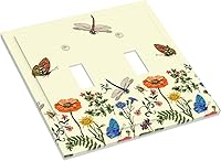 Vista 252 de Placa de pared dúplex de receptáculo de dispositivo de 1 gang de madera envejecida blanca gris con veta de tablón, cubierta de enchufe eléctrico