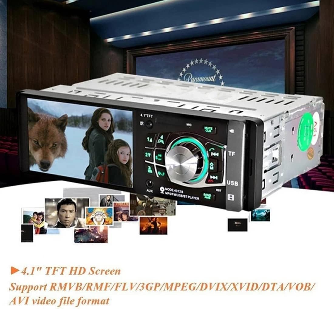Car Radios 1Din Car Radio 7"HD Autoradio Multimedia Player Touch Screen Car Audio Stereo MP5 USB TF FM Camera 4012B