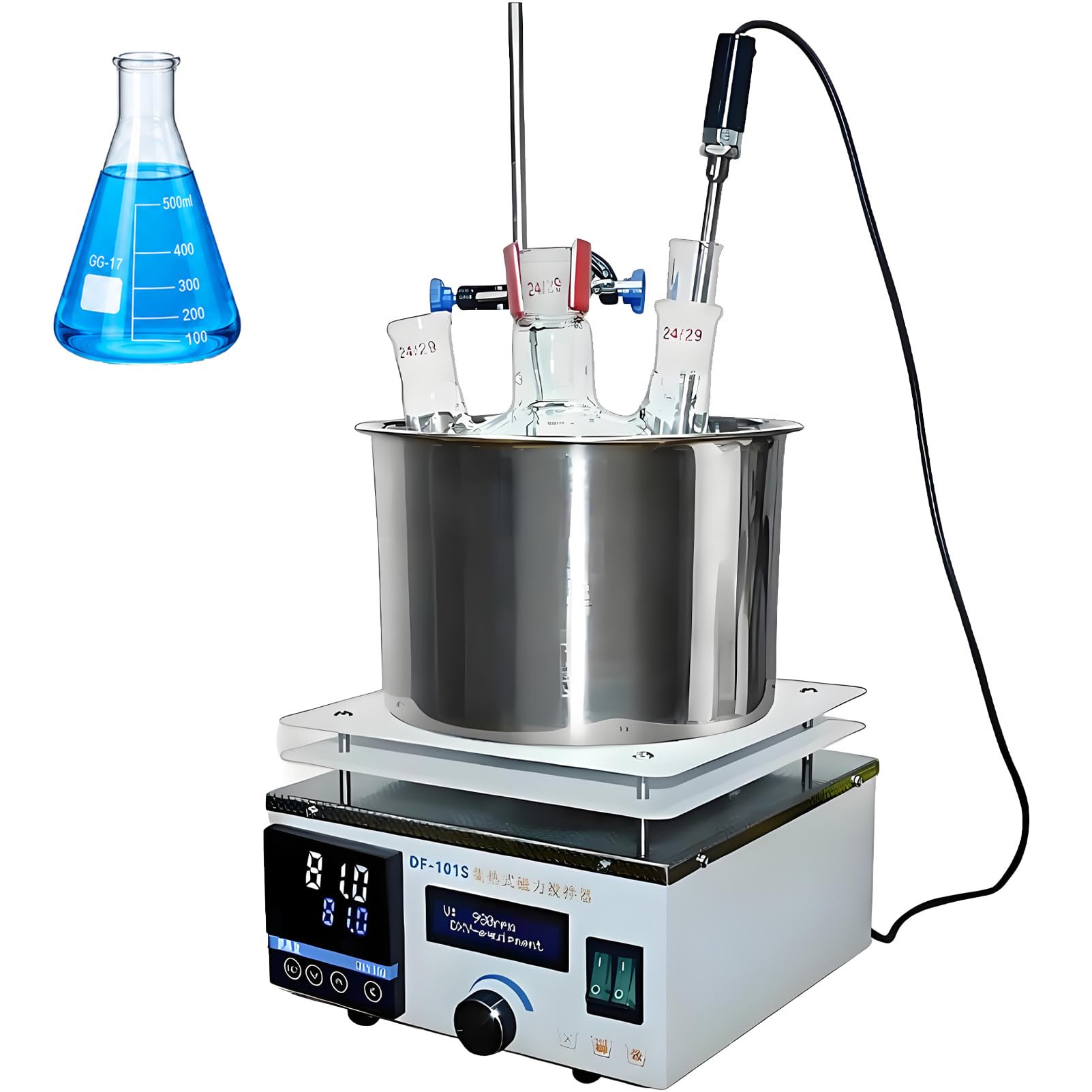 3L/5L/10L/15L Labor-Wasser- und Ölbad mit 999-Minuten-Timer 3LTiming