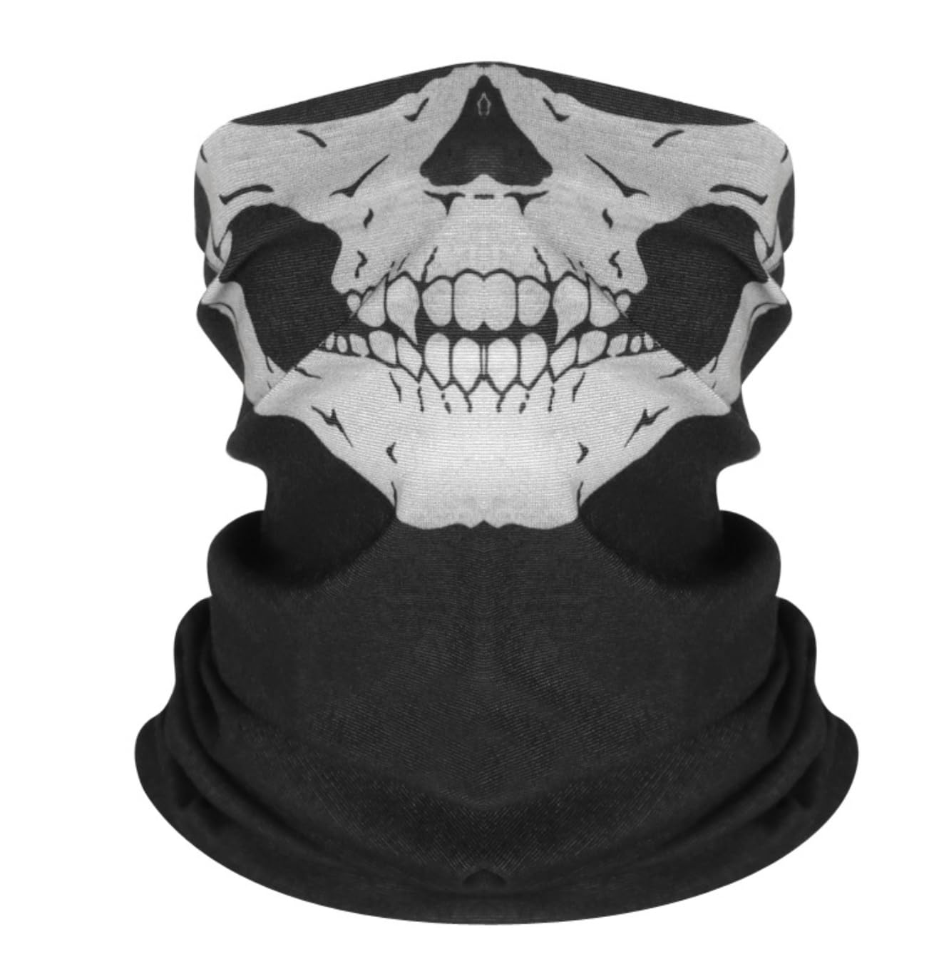 3 Pack Skull Balaclava Face Mask - Breathable Windproof Neck Gaiter for Motorcycle Riding, Skiing, Halloween Costume Accessories