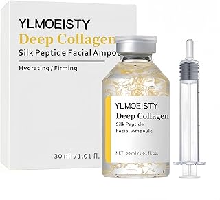 Ampolla facial de péptido de seda de colágeno...