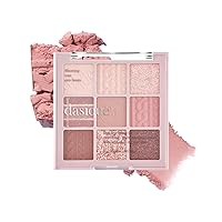 Vista 9 de dasique - Paleta de sombras #01 Sugar Brownie, libre de crueldad, 9 tonos combinables en acabados mate suave y brillante con hermosas perlas