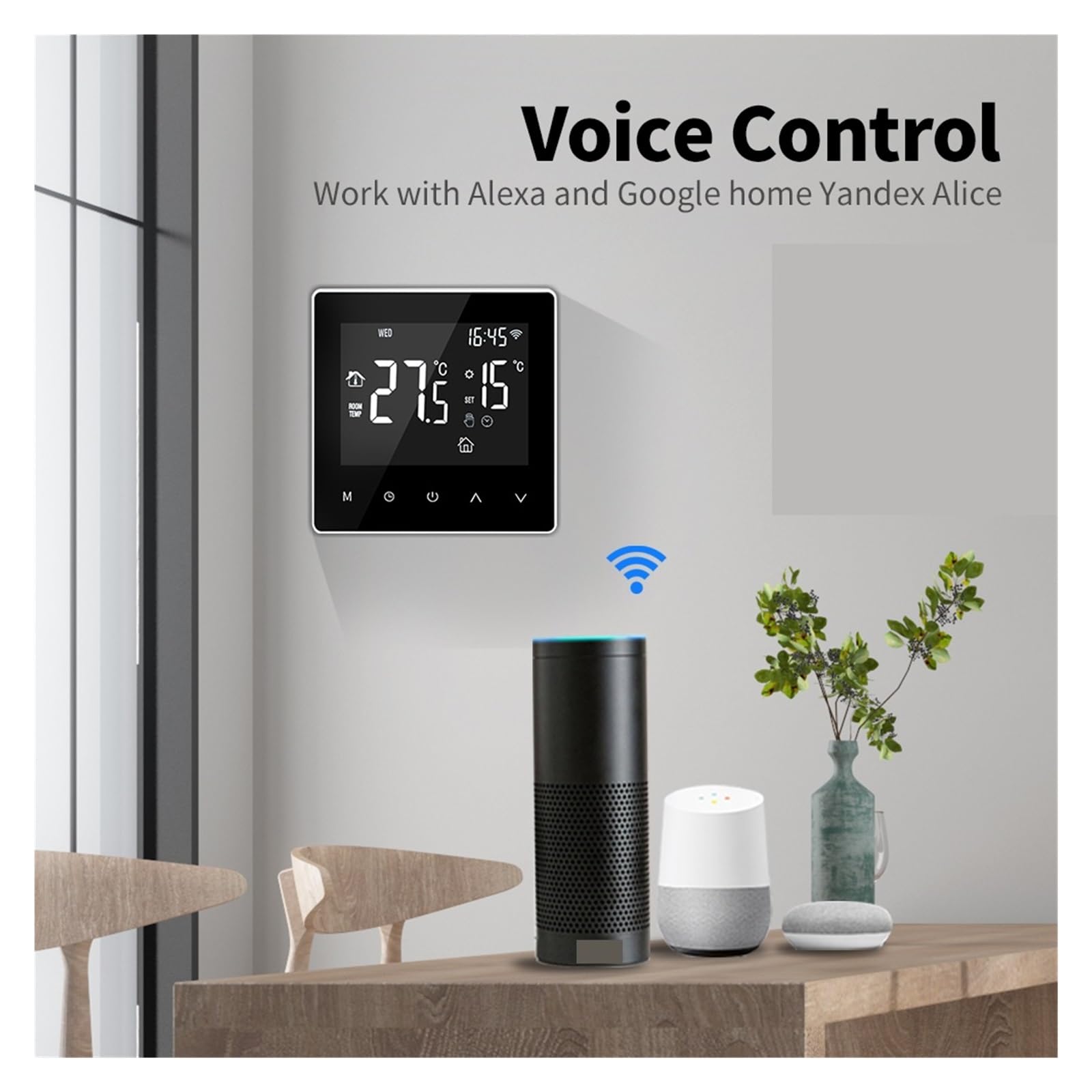 Inteligentny termostat WiFi elektryczny ciepły regulator temperatury kotła gazowego do ogrzewania podłogowego Informacja O ZgodnośCi(Water Heating(Zigbee)