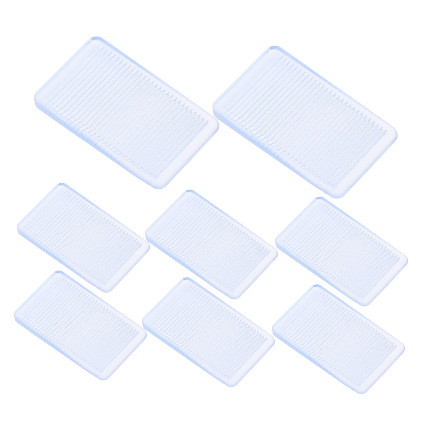 ARTIBETTER Table Shims Set 8 Pcs Nail Door Stops Furniture Leveling Shims Protects Ground Easy to Install