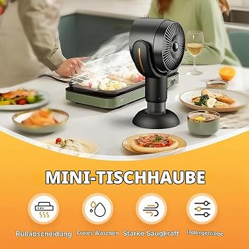 Smoke Fan for Closed Rooms Smoking Removable and Washable Filter Portable Smokeaway Fan for Extraction Fan A
