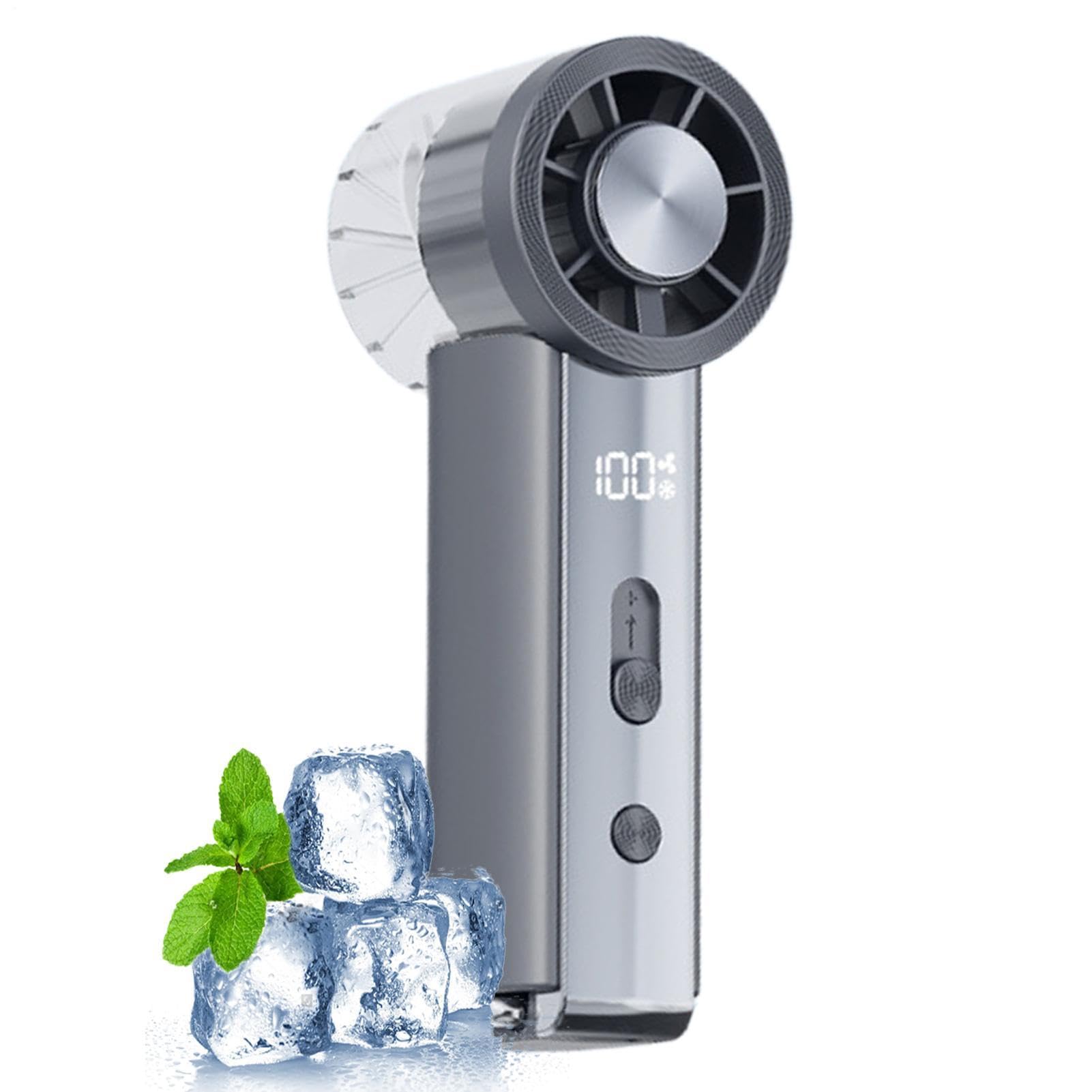 Ventilateur portable réglable à 6 vitesses : mini rafraîchisseur individuel de table
