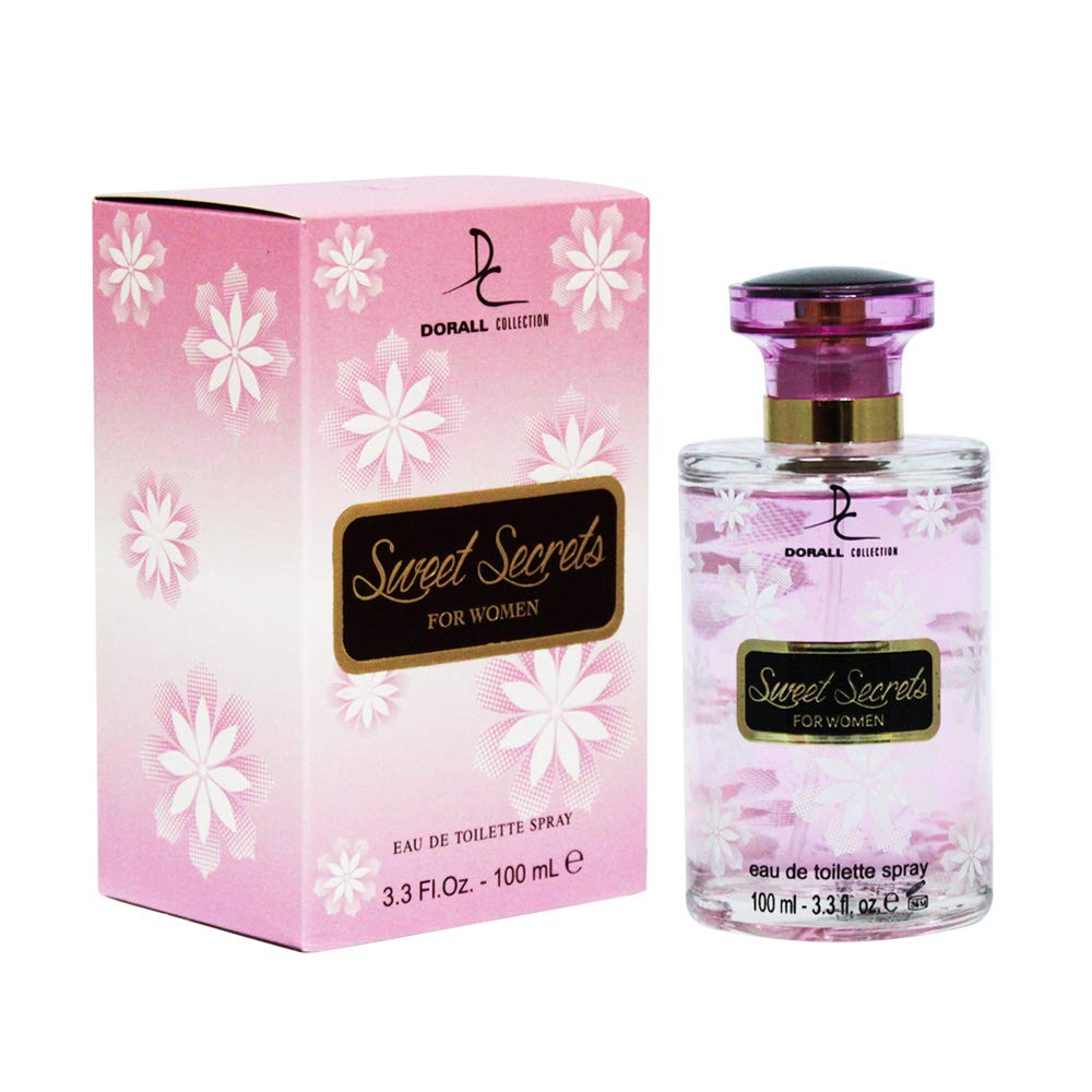 SWEET SECRETS BY DORALL COLLECTION PERFUME FOR WOMEN 3 3 OZ 100 ML EAU DE PARFUM SPRAY