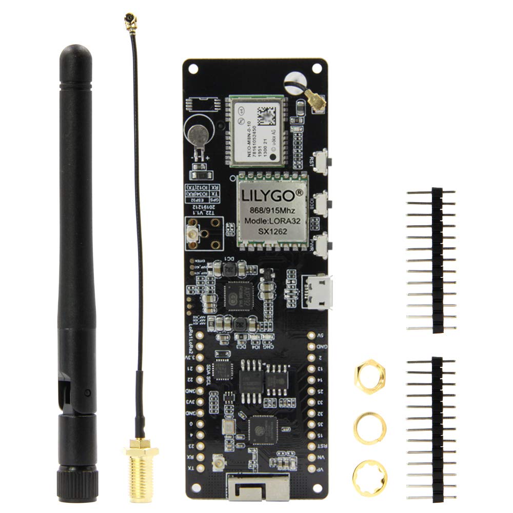 TTGO T-Beam V1.1 CH9102F CHIP SX1262 LORA 868/915MHZ ESP32 WiFi Wireless Bluetooth Module GPS NEO-M8
