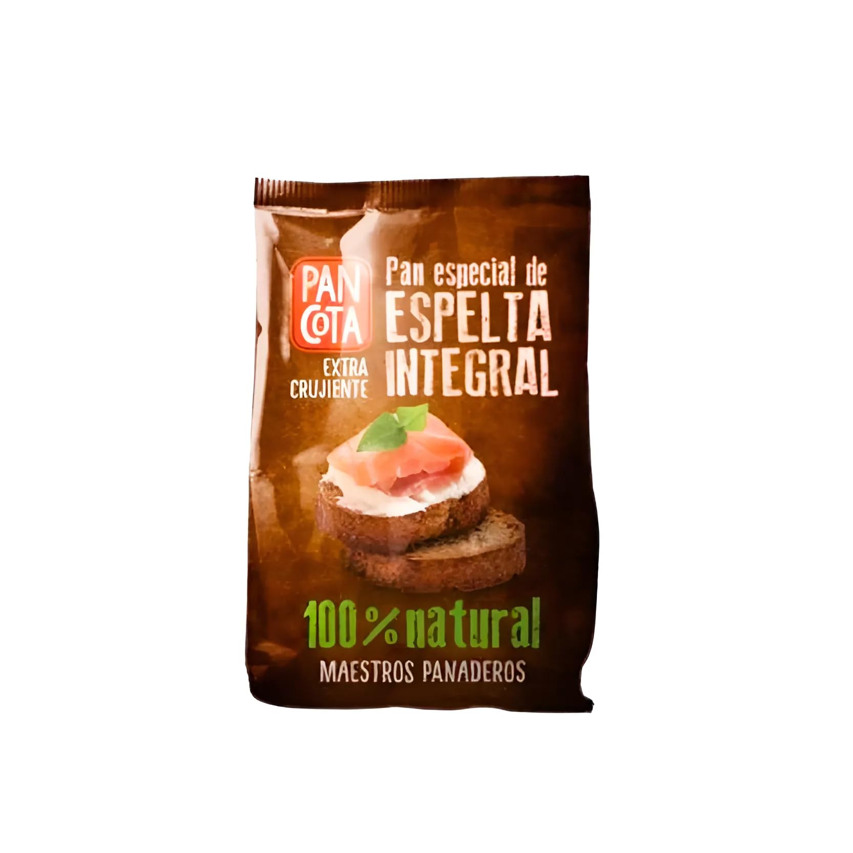 Pan Especial de Espelta Integral Tostado de Pan Cota (caja con 8 bolsas)