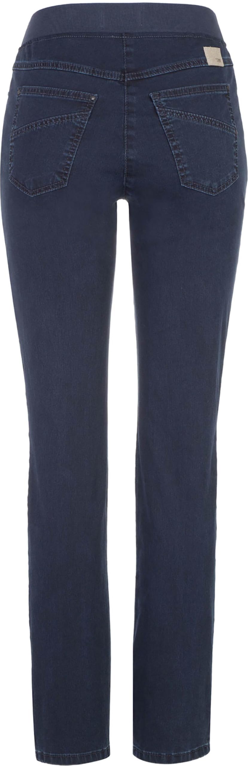 Raphaela By Brax Damen Pamina Rundum Schlupf Super Dynamic Denim Slim Jeans, Dark Blue, 40W / 32L EU