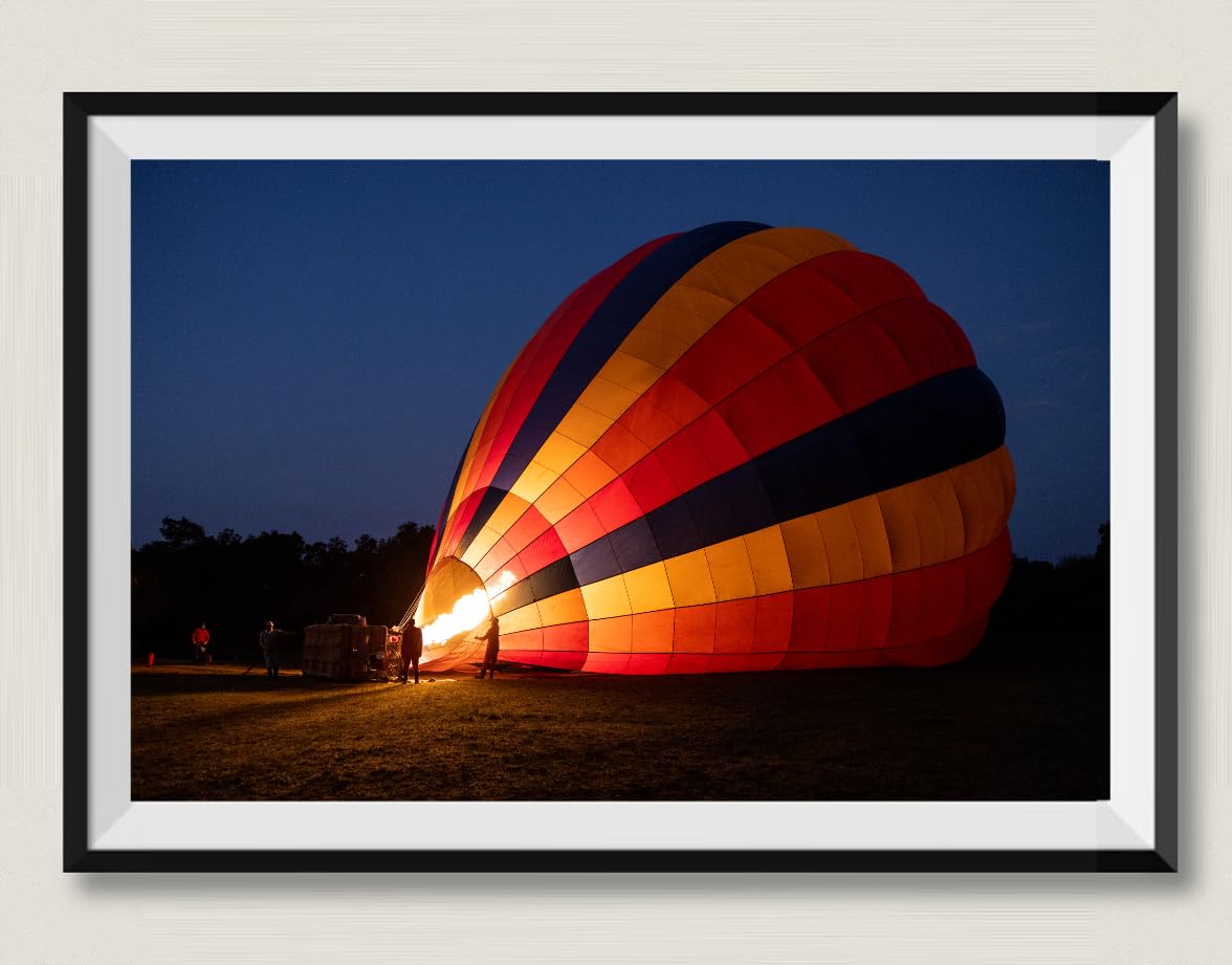 Heißluftballons Bei Nacht – 2000-Teiliges Puzzle Für Erwachsene: Lehrreich, Hervorragendes Geschenk Zum Zusammenbauen Für Familie Und Freunde (Ab 14 Jahren)