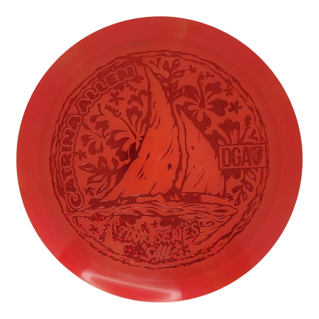 DGA Limited Edition 2023 Tour Series Catrina Allen Swirl Sail Distance Driver Golf Disc