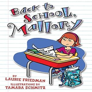 Back to School, Mallory Audiolibro Por Laurie Friedman arte de portada