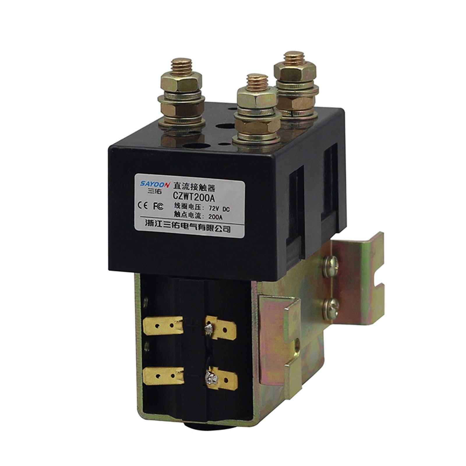 QEFHSVVZE Direct currentd DC Power Electric contactor Magnetic Contactor Motor Control CZWT200A,DC182,ZJWT200A(Other)
