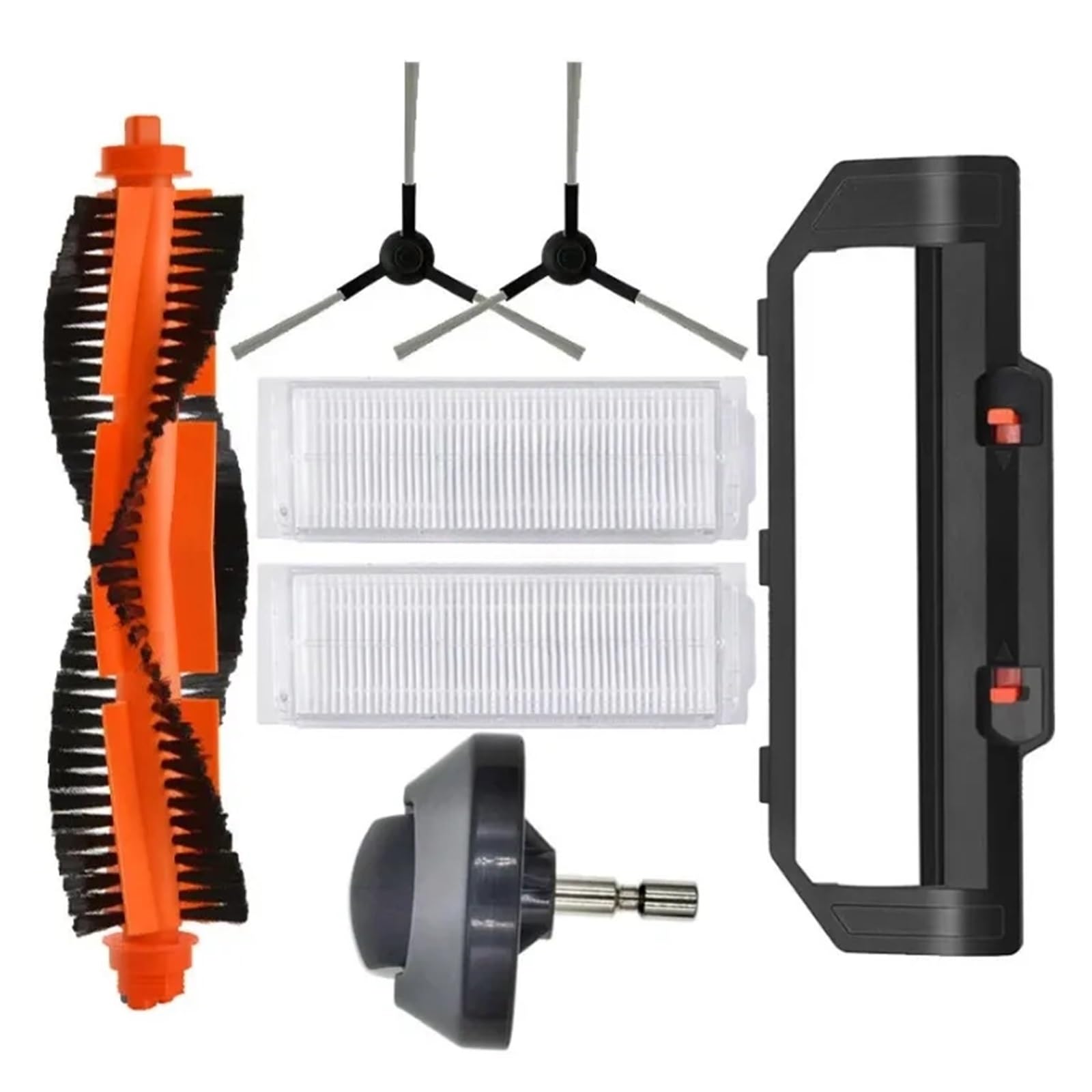 PORRSYDCD Main Brush Hepa Filter Mop Cloth，Compatible With Xiaomi S10 / S12 / T12 Accessories Vacuum Cleaner Spare Parts Replacement(TM)