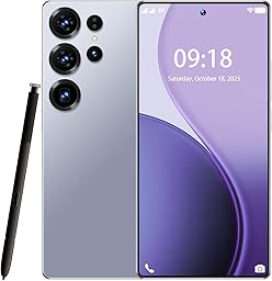 OBXIN S25 Ultra Unlocked Phone,16GB+512GB Smartphones and Android 16, 7000mAh+6.9"+120Hz Unlocked Cell Phone, 108MP Dual Camera/Dual SIM/Facial Recognition (Blue)