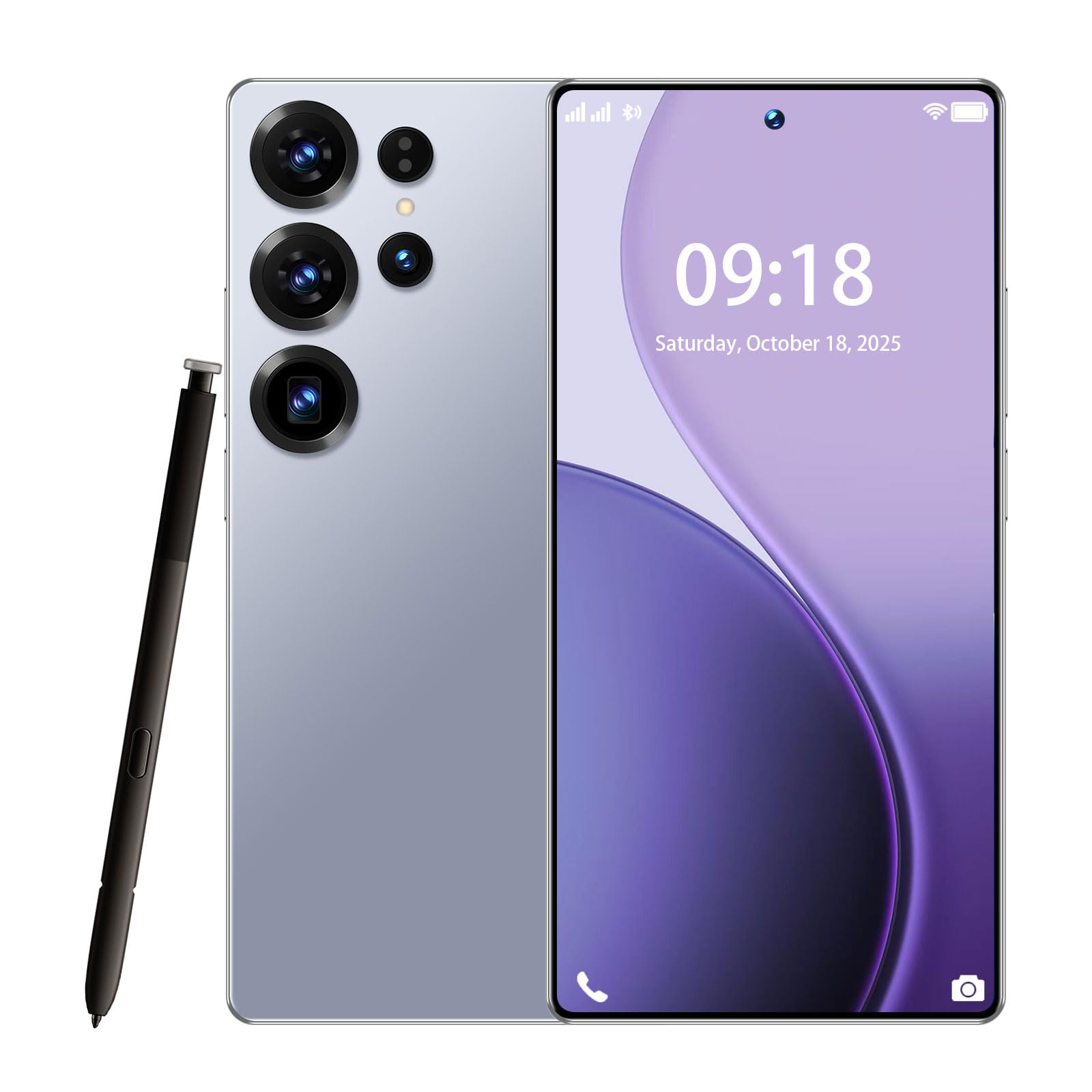 S25 Ultra Unlocked Phone,16GB+512GB Smartphones and Android 16, 7000mAh+6.9"+120Hz Unlocked Cell Phone, 108MP Dual Camera/Dual SIM/Facial Recognition (Blue) - 1