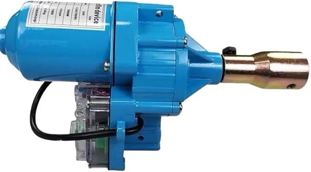 PUCHEN Greenhouse roll up Motor 100W Rolled Electric Motor, Rolled Greenhouse Plastic Film, Electric Wind Film Machine, Dc24V Ventilation Curtains Color Single Motor