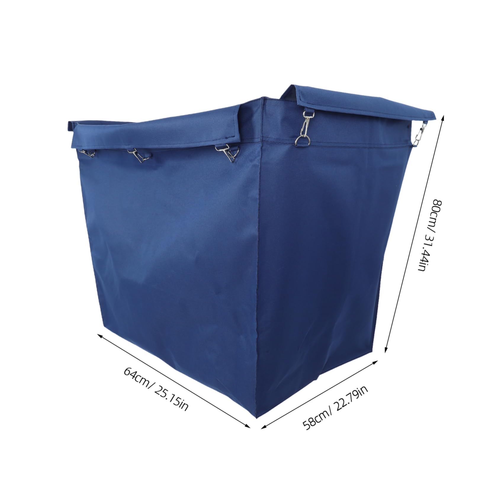 Veemoon Oxford Cloth Laundry Cart Replacement Bag Storage Organizer for Housekeeping Removable Laundry Storage Portable Cleaning Supplies Ample Capacity for Efficient Organization