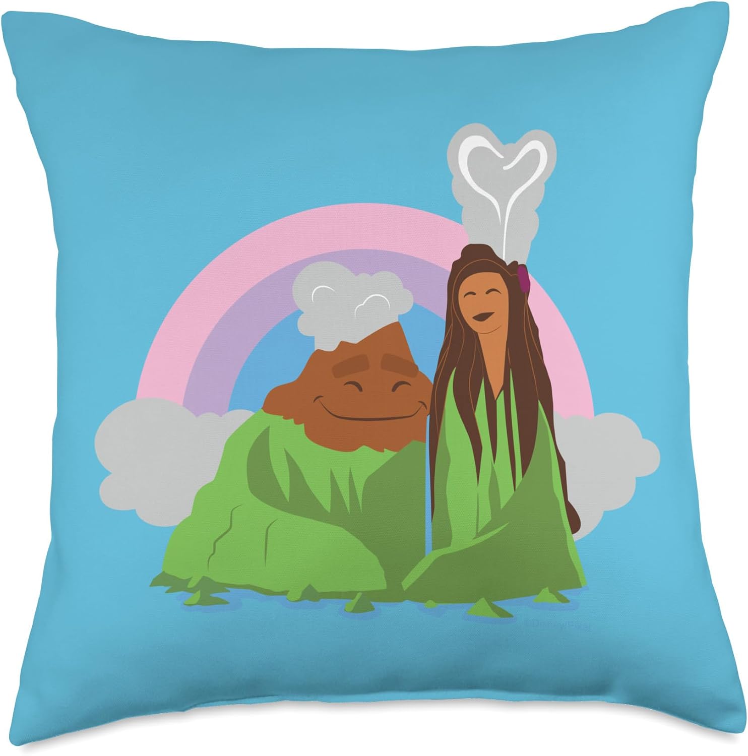 Disney and Pixar's I Lava You Romantic Valentine's Day Throw Pillow