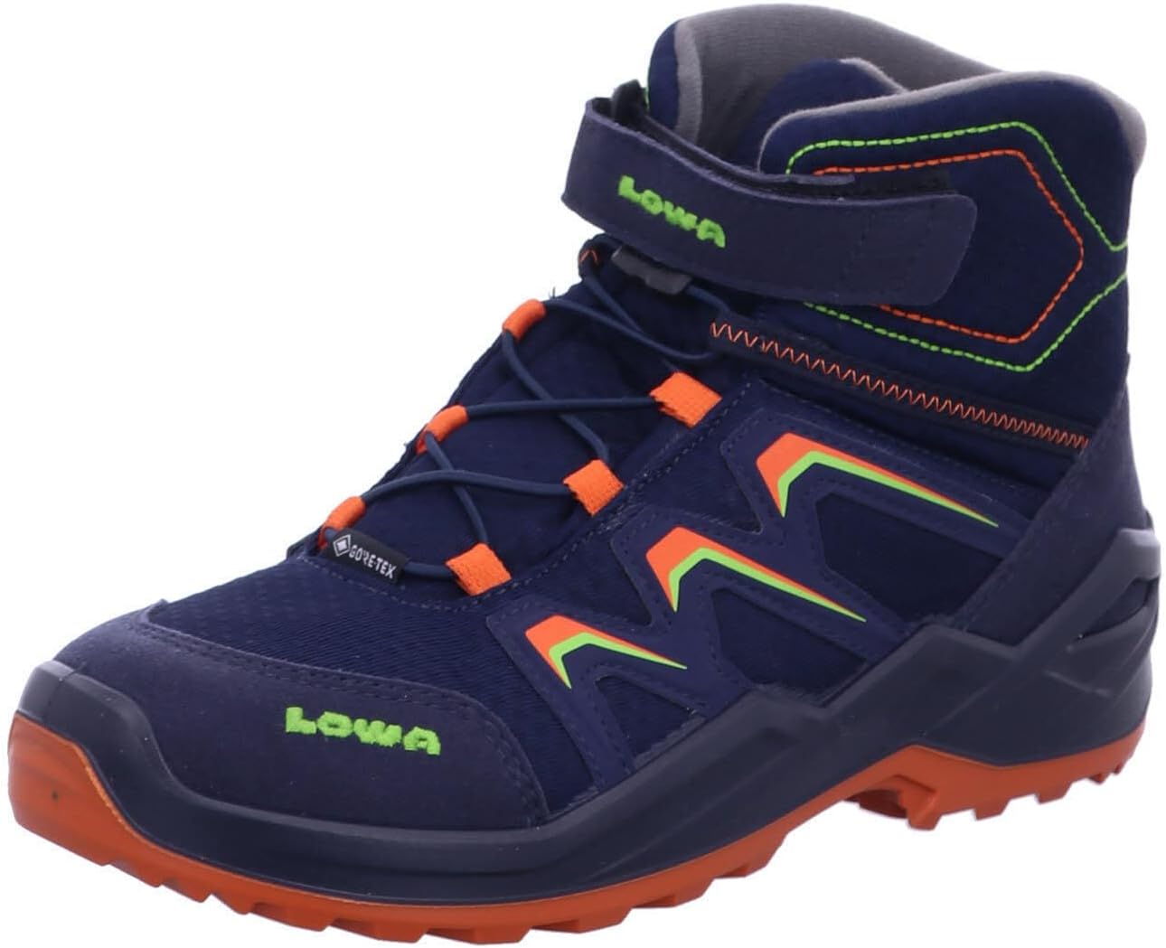 Lowa 651781 Maddox Warm GTX Mid JR Navy / Orange