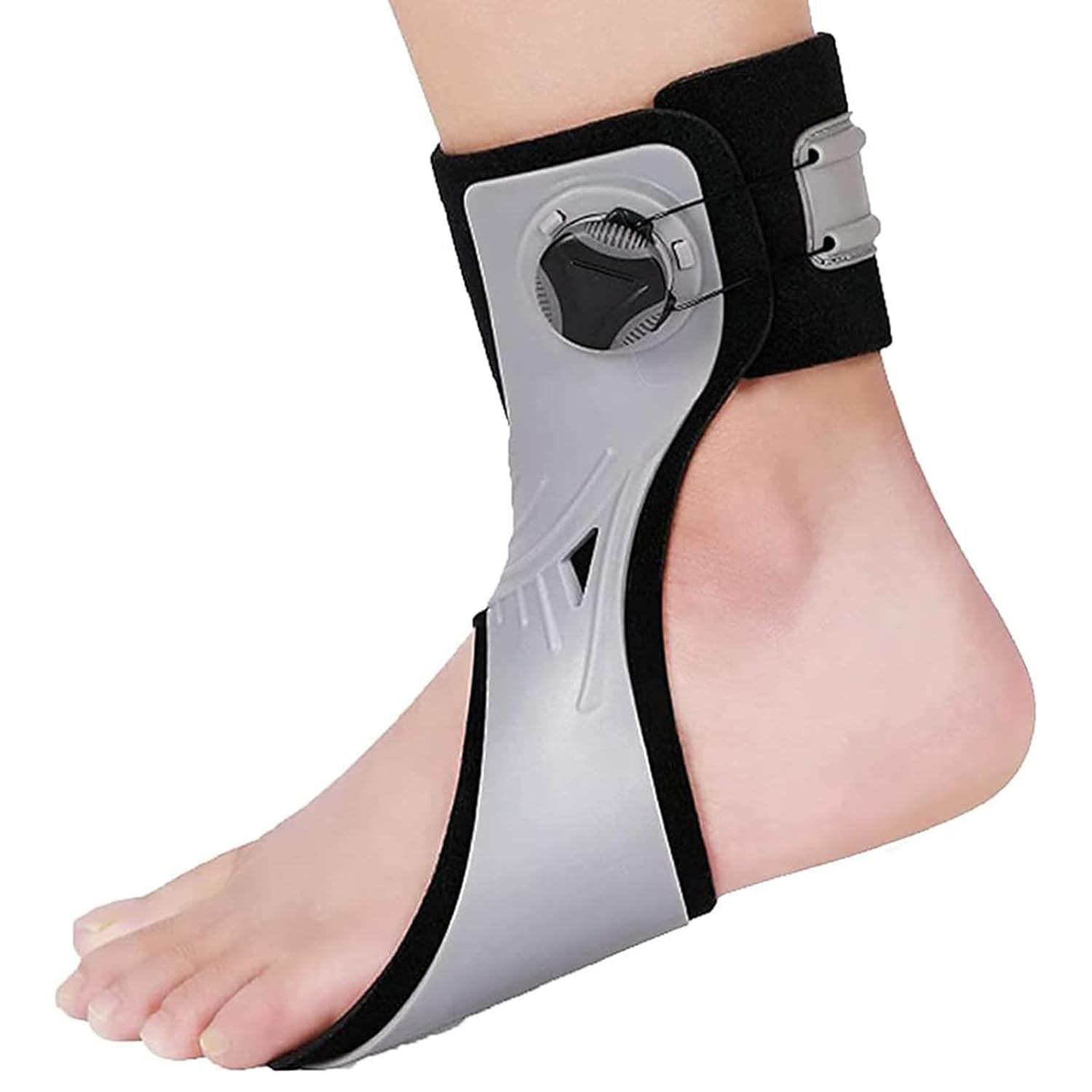 Foot Drop Orthosis, Adjustable AFO Ankle Orthosis Splint Support, Drop Foot Brace Orthosis, for Foot Drop Plantar Fasciitis Achilles Tendonitisinjury Recover,Right,L