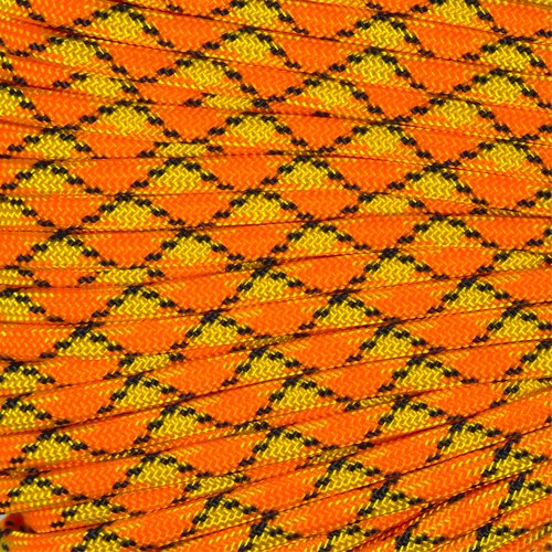 PARACORD PLANET 10 Feet Nylon 550Lb Type Iii 7 Strand Paracord Atomic