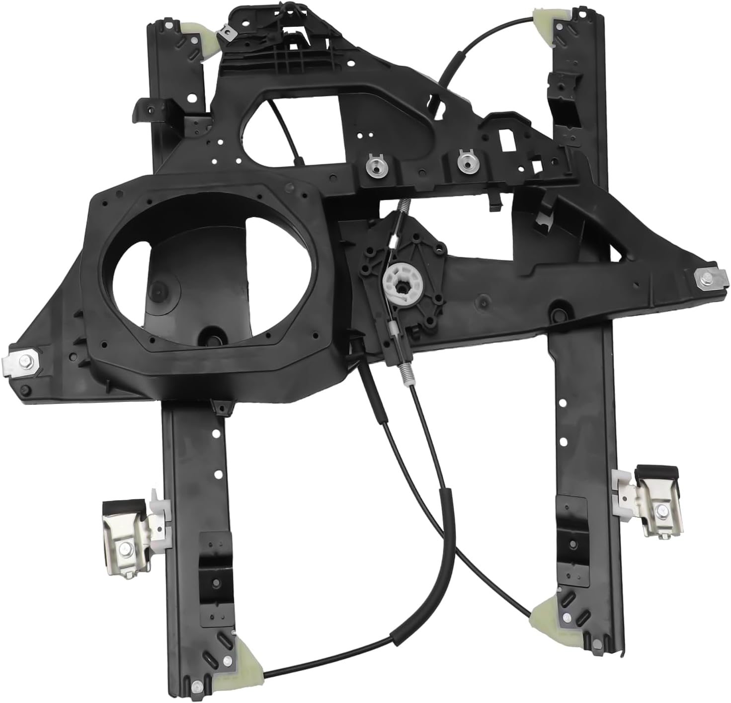 749-542 Front Driver Side Power Window Regulator Without Motor with Panel Compatible with 2007-2017 Ford Expedition Lincoln Navigator,L1Z7823201B,9L1Z7823201A,BL1Z7823201A,BL1Z7823201AA.