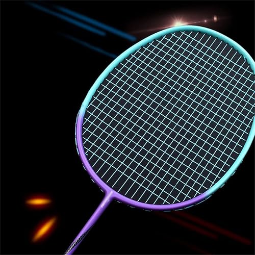 Miniatura 3 de LIUJUN 10U Badminton Racket Full Carbon -Light Feel 54g Racket Offensive and Defensive Single Shot