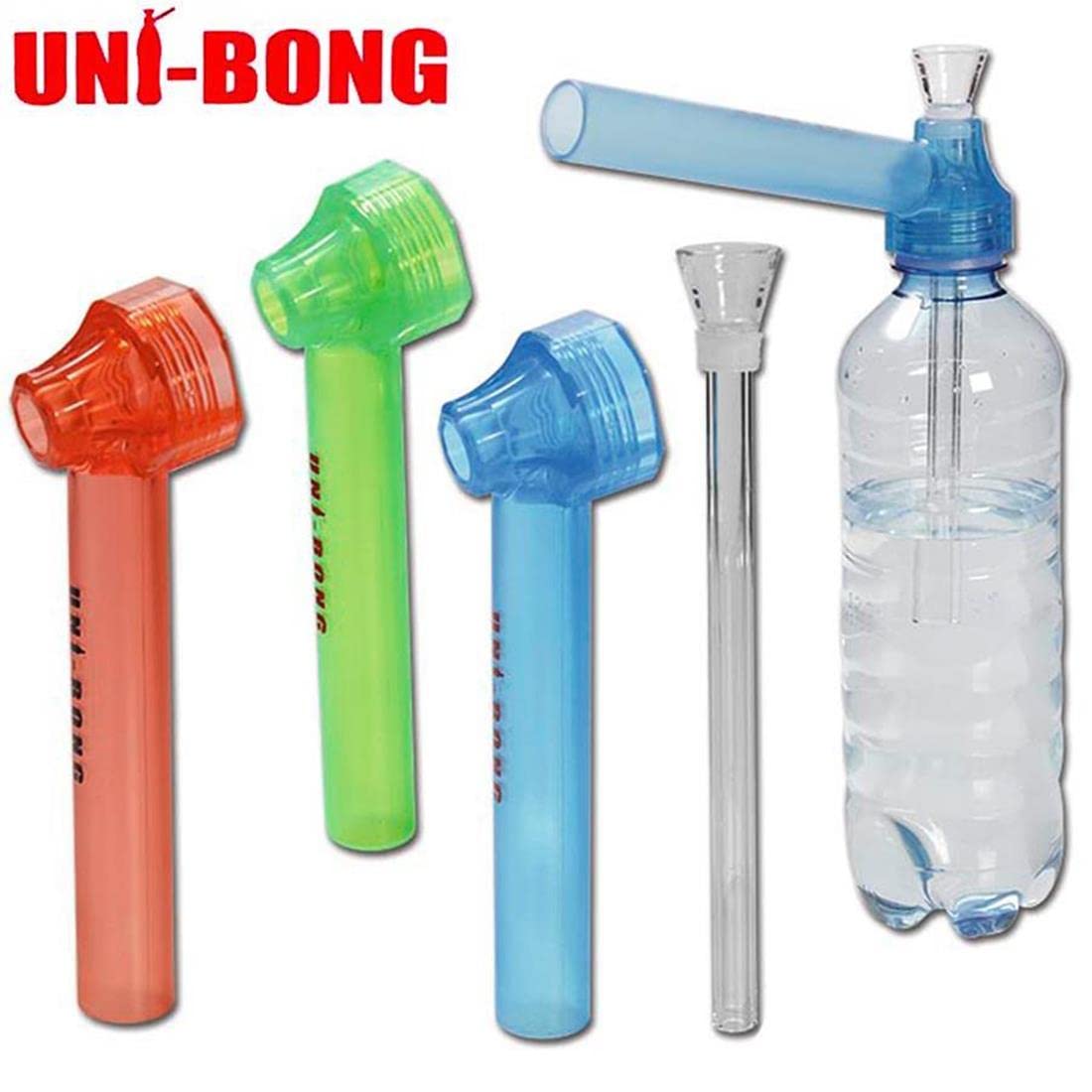 Amazon.co.jp: 喫煙パイプ ペットボトル 水パイプ UNI-BONG パイプ