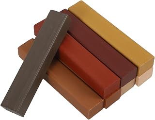 Generic 8pcs Furniture Wax Repair Sticks with Ultrahard Durability and Advanced Heatmelt Technology, Paraffin Wood Wax Filler for Furniture and Tables, Portable Convenience for Home