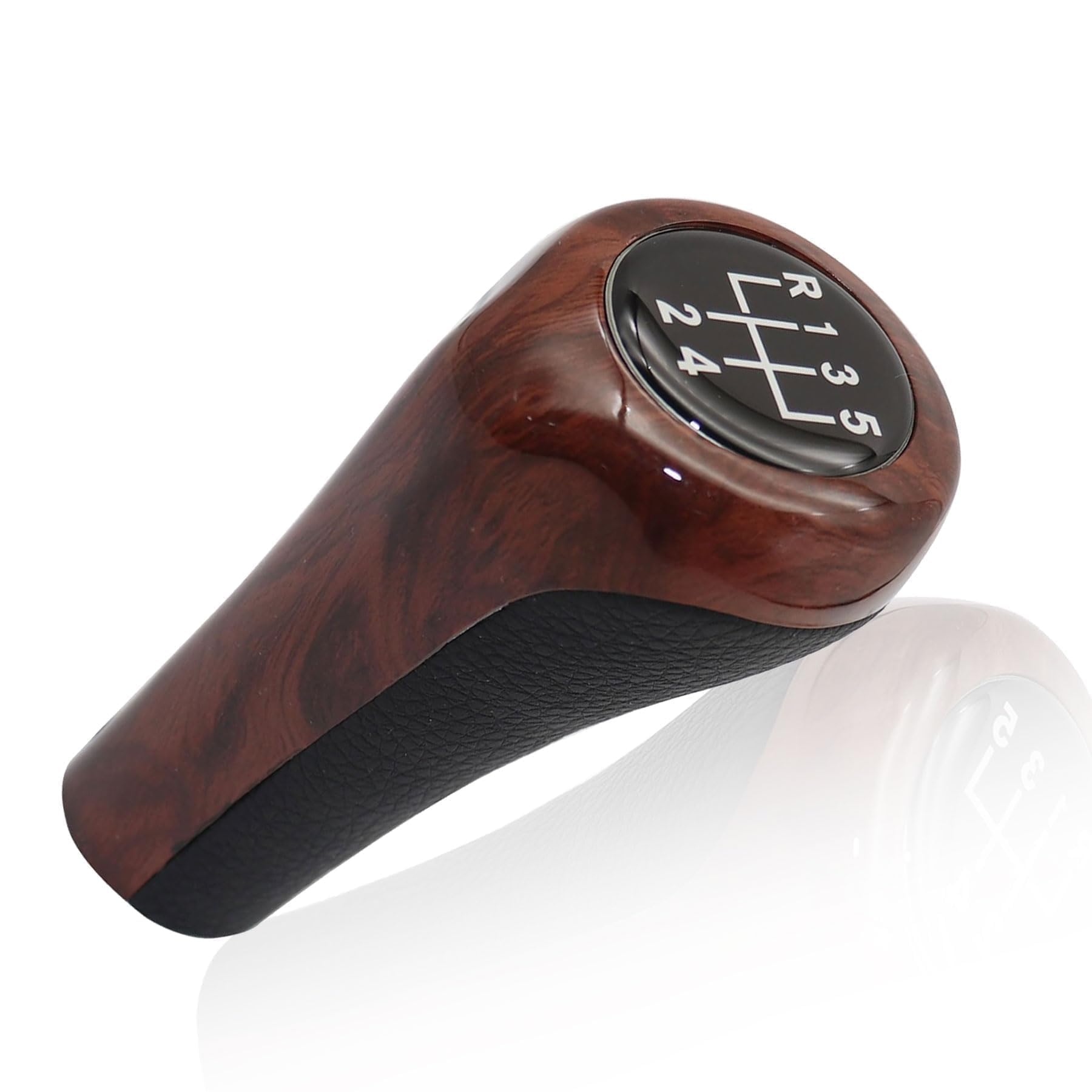Amazon.com: XQSMWF 5 Speed Burl Wood Grain Manual Gear Shift Knob