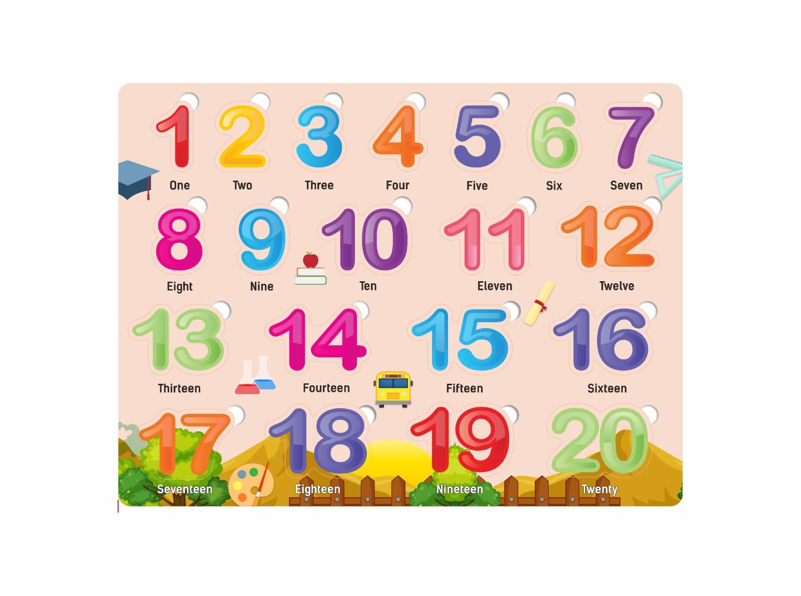 CRAFTICK Educational Board for Kids Set of 1 Multicolor Wooden 1 to 20 Numbers Puzzle for Kids, Game Learning Educational Toys Puzzle for Kids 2+ Years Boys Girls (B0D8YFCHRF) Amazon Price History, Amazon Price Tracker