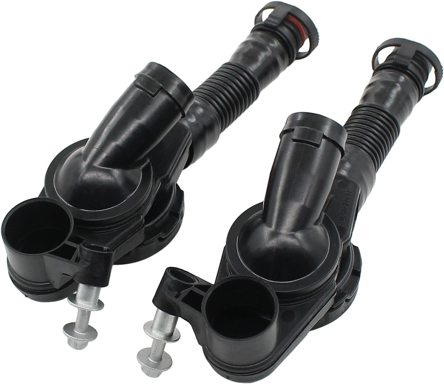 Left and Right Engine Crankcase Vent Valve for Porsche Cayenne 3.6L 2015-2018, for Panamera 3.0L 2013-2016, for Macan 3.0L 2015-2018, for Macan 3.6L 2014-2018