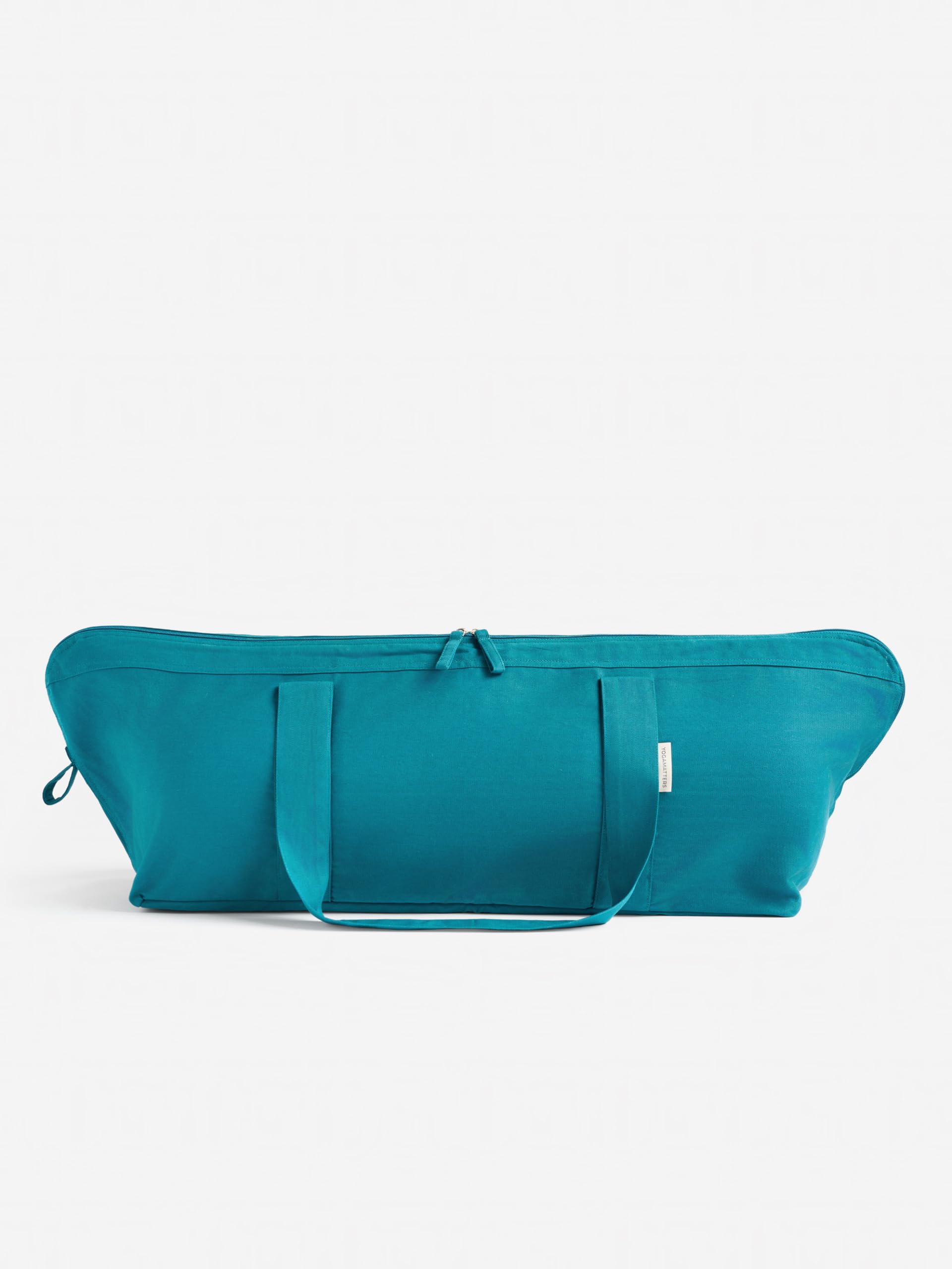 Yogamatters Organic Cotton Carry All Yoga Kit Bag | Suitable for Yoga, Pilates, Gym and Fitness (New Ocean Green)