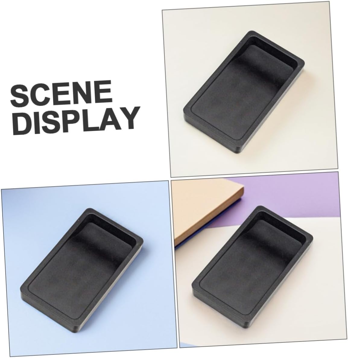 Fine Crafted Portable Inkstone Lightweight Two-sided Drawing Inkstone Calligraphy Painting Tool for Sumi Ink
