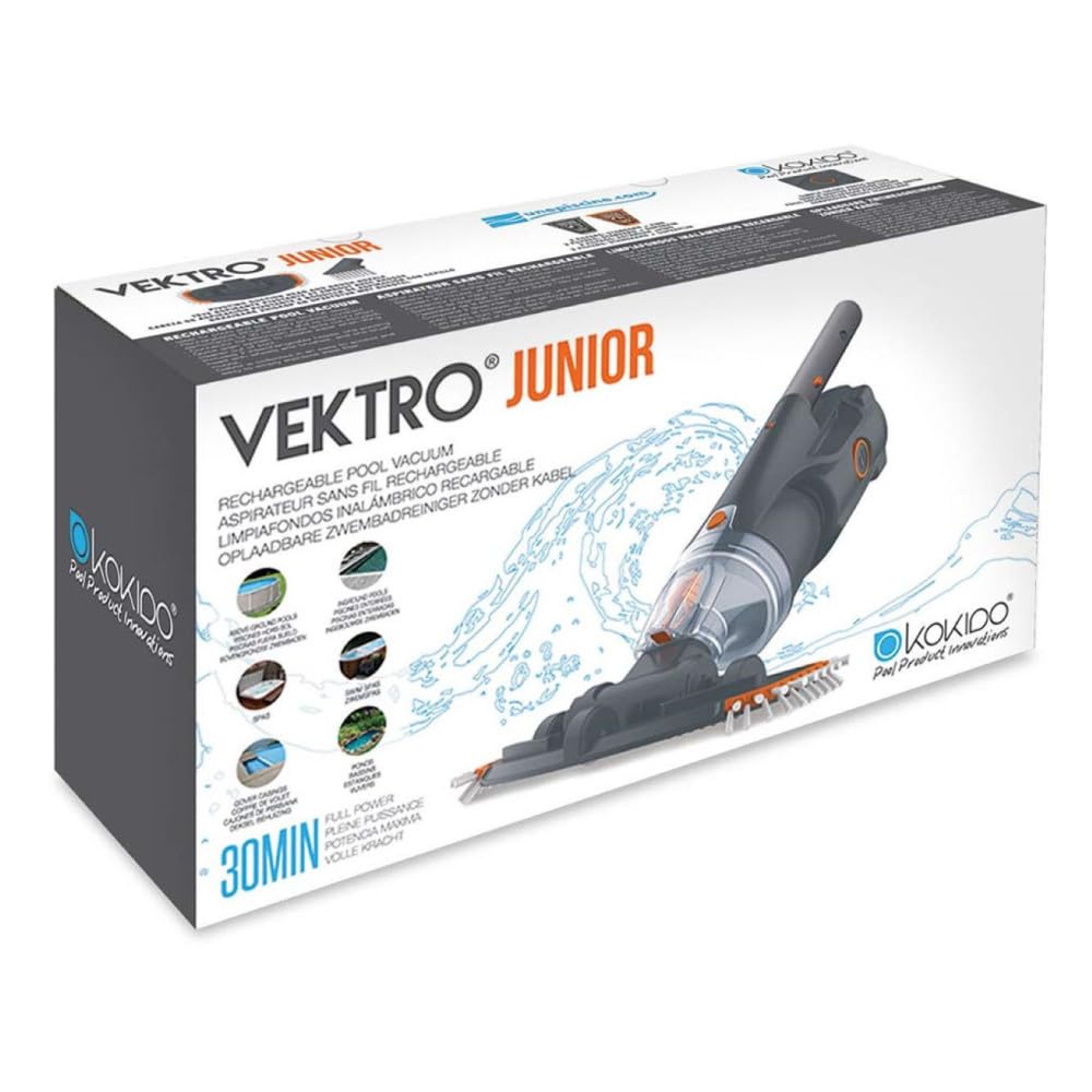 Kokido aspirador de piscina electrico recargable ev31cbx