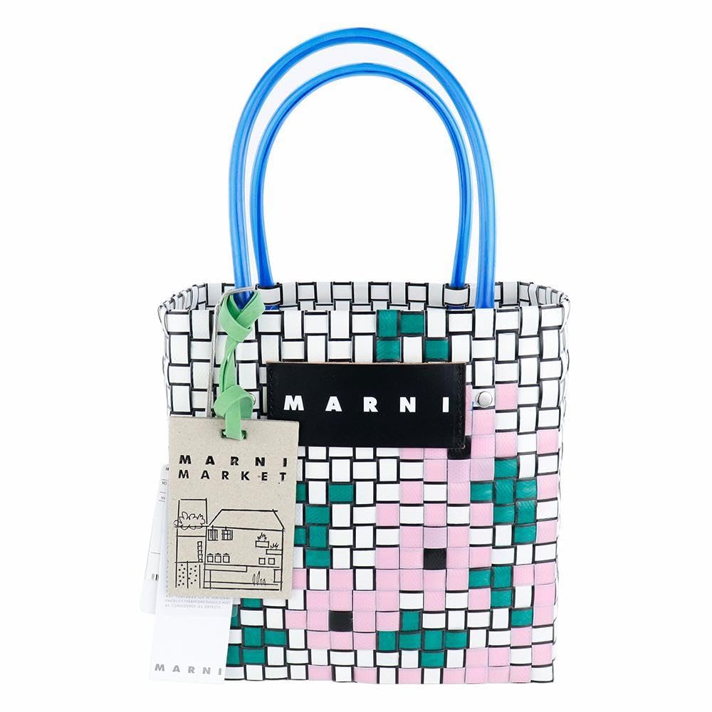 Amazon.co.jp: マルニ フラワーバスケット ナチュラルホワイト