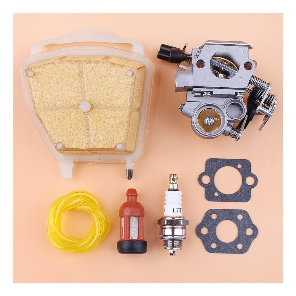 Kit de Puesta a Punto de carburador Compatible con Motosierra ST MS311 MS391 MS362, Filtro de Combustible, carburador, Motosierra, Gasolina, Piezas de Repuesto for Motosierra.