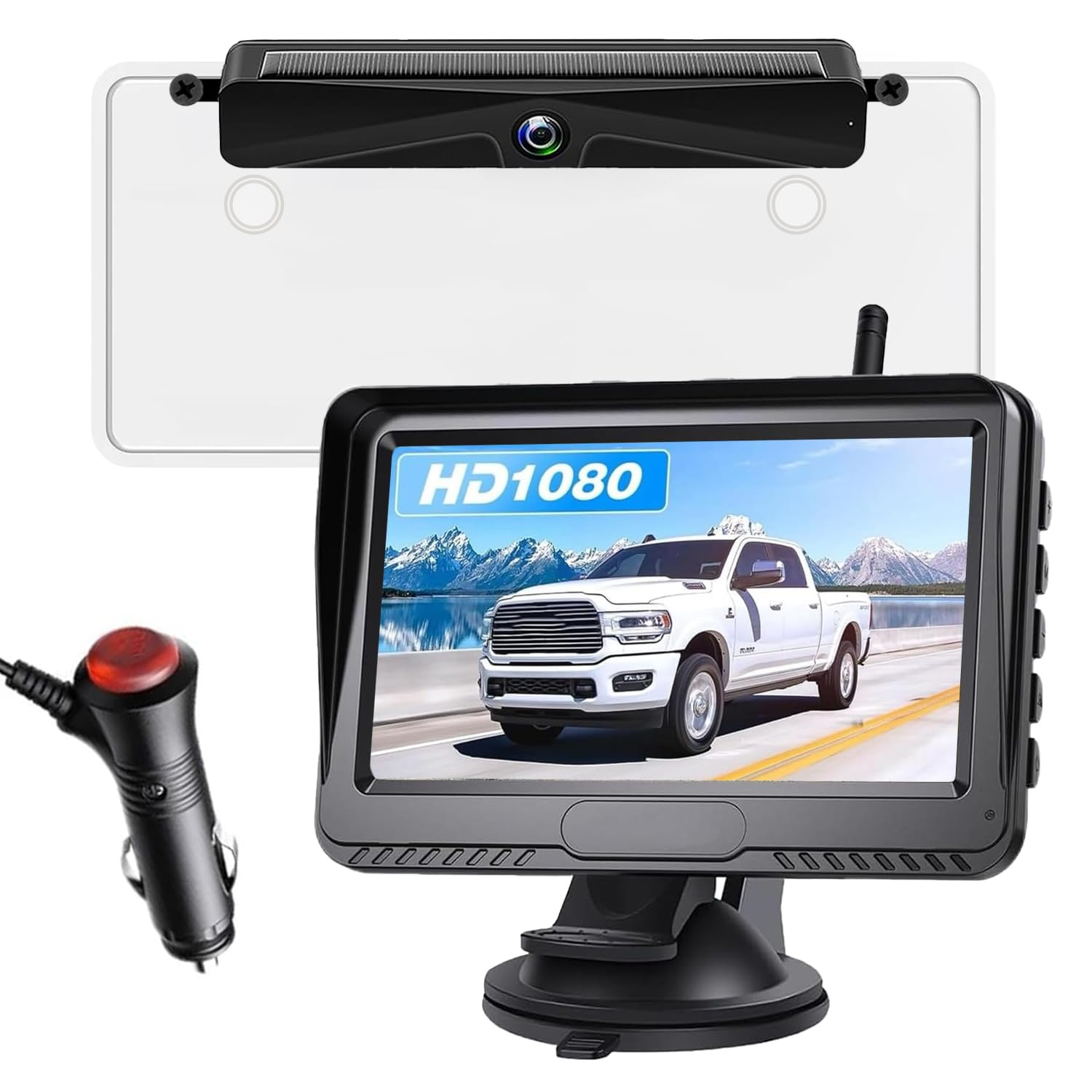 Amazon.co.jp: Stynxro 4.3インチワイヤレスバックカメラモニター