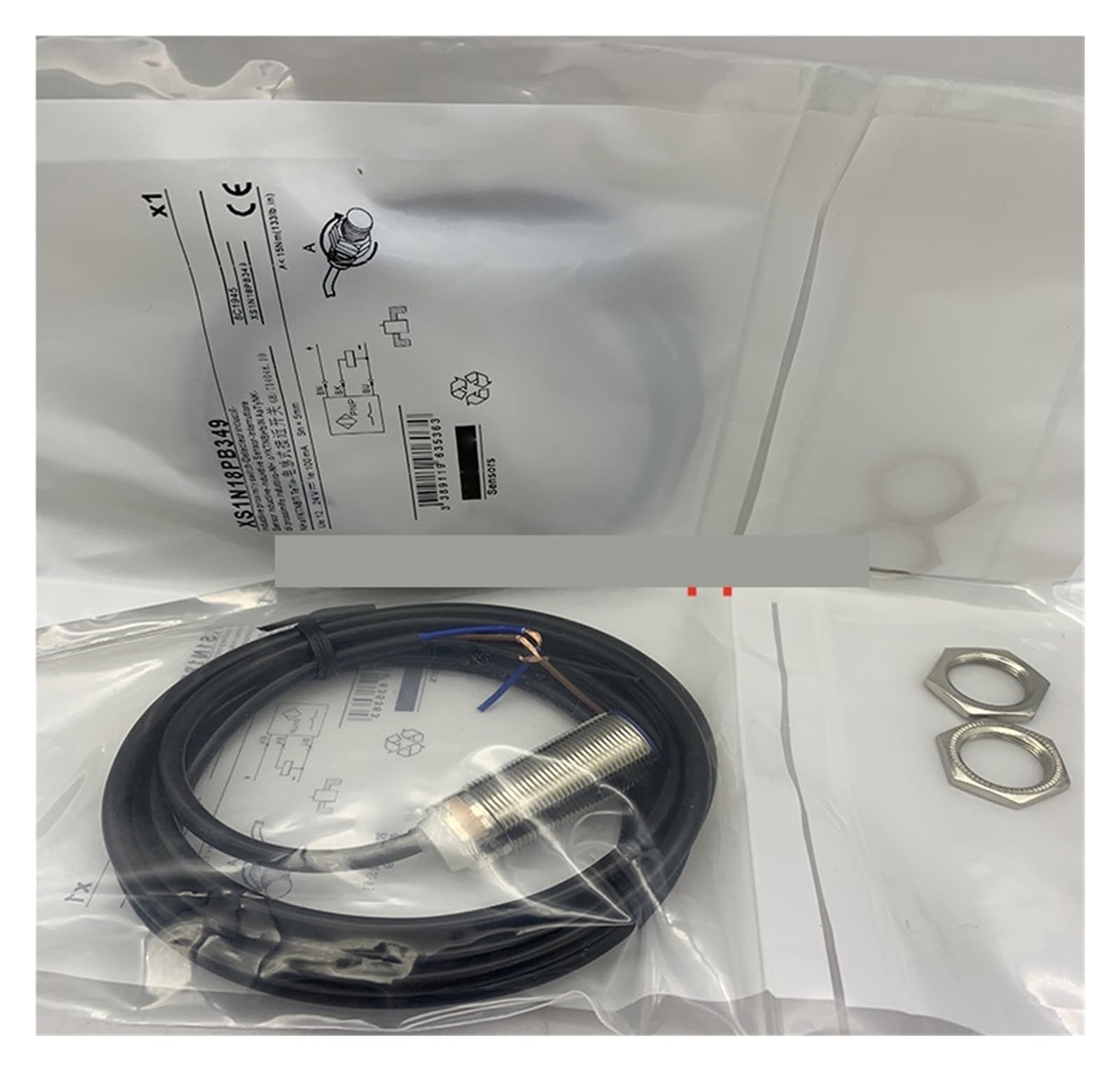 UITGVDQAT 1pcs Proximity switch XS1N18FA349 XS1N18FB349