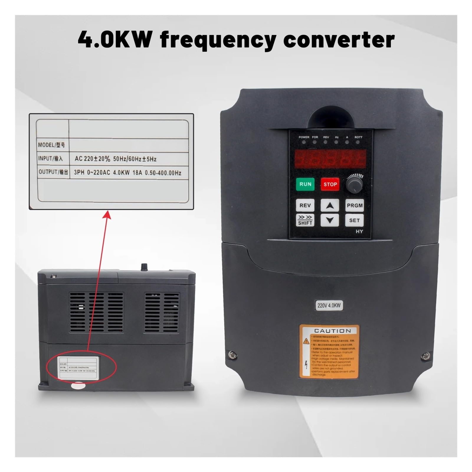 Silnik Wrzeciona Chłodzonego Powietrzem CNC 3,5 KW 18000 Obr./min Bicie Tulei Zaciskowej ER20 ≤0,01 Mm Opcjonalny Falownik 4 Odpowiedni Do Routerów Wysoce Zoptymalizowany(And ER20 Collet)