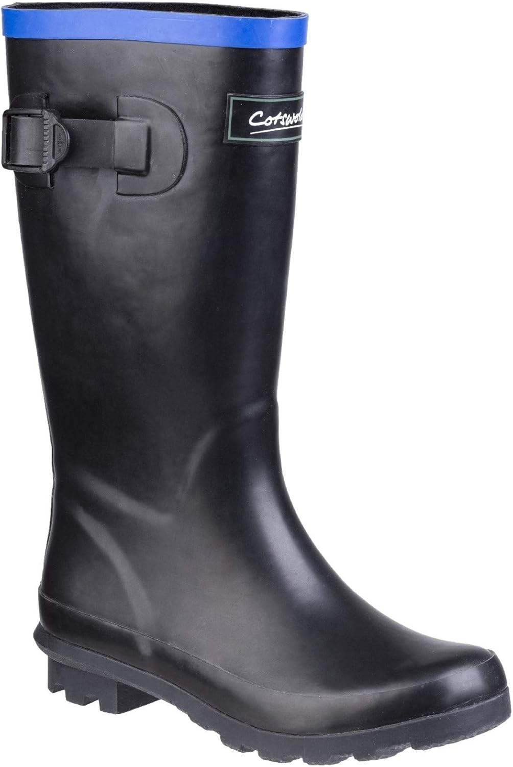 Cotswold Fairweather Junior Wellington Boot (11 M US Little Kid) (Black/Blue)