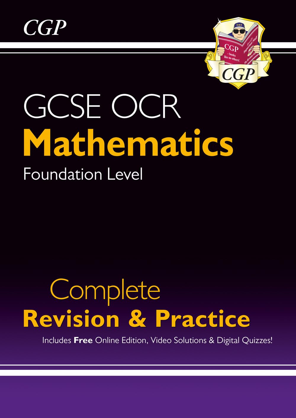 GCSE Maths OCR Complete Revision & Practice: Foundation (with Online Ed, Videos & Quizzes): for the 2027 and 2028 exams (CGP OCR GCSE Maths)