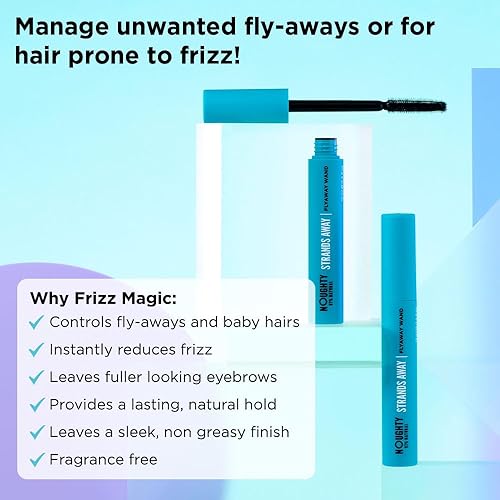 Miniatura 5 de Noughty Varita mágica de encrespamiento 97% natural, controla el cabello y las cejas encrespadas, elegante acabado no graso, con aceite de marula y