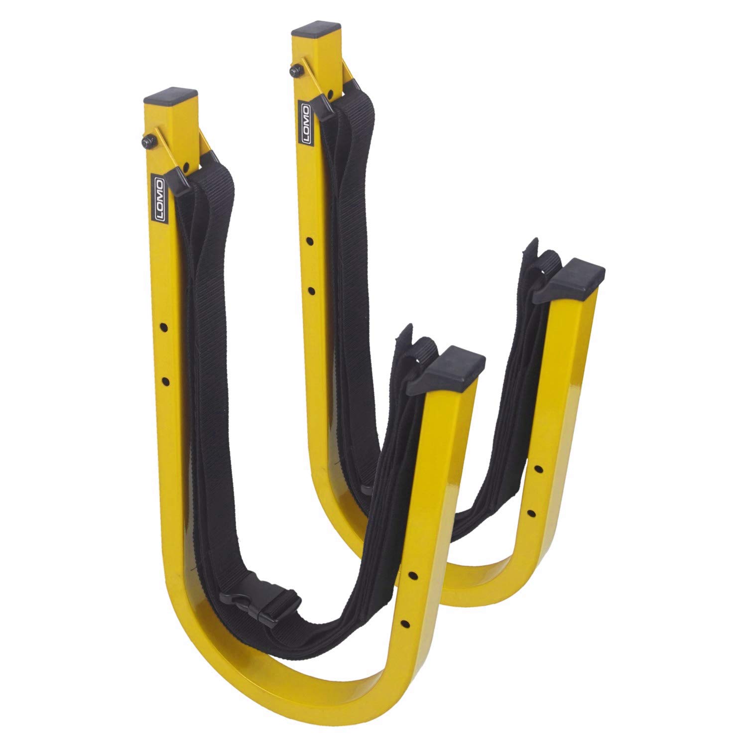 Lomo Surfboard & SUP Board Suspension Wall Rack Mounts - Yellow