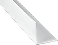 Prime-Line MP10067 Corner Shields 1-1/8" x 48" White Vinyl Edge Guards, 5 Pack - Wall Corner Protection from Chips & Scratches